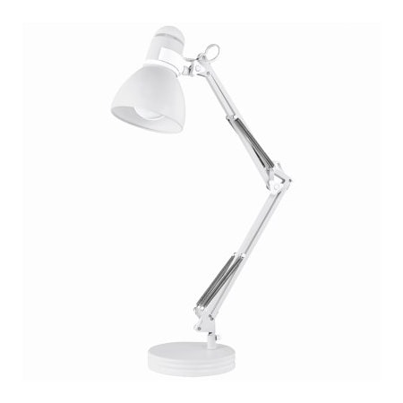 Globe Electric 28 Architect WHT Lamp 52024